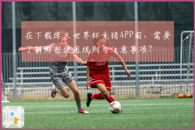 在下载烽火世界杯竞猜APP前，需要了解哪些使用规则与注意事项？